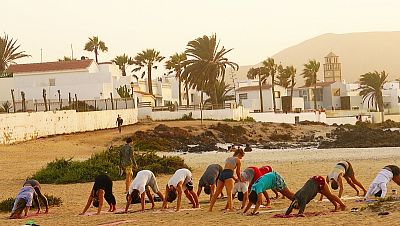 Corralejo, Sunset beach